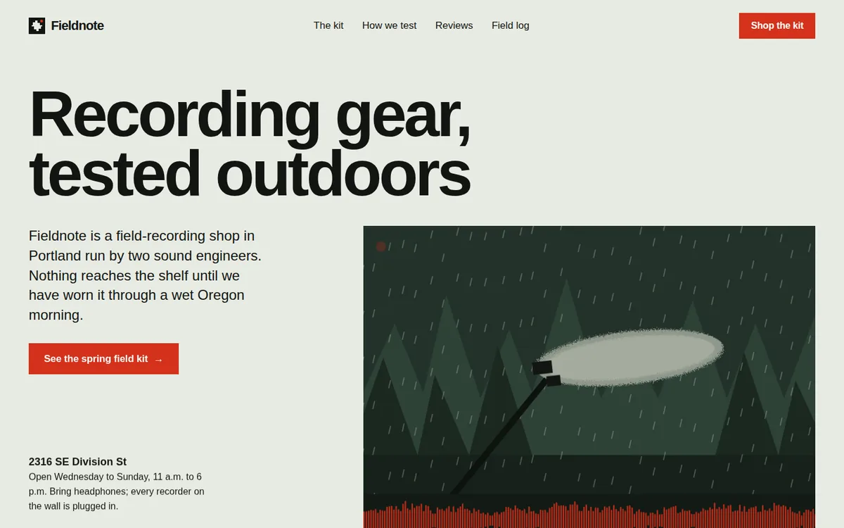 Page built with the design-taste-frontend skill